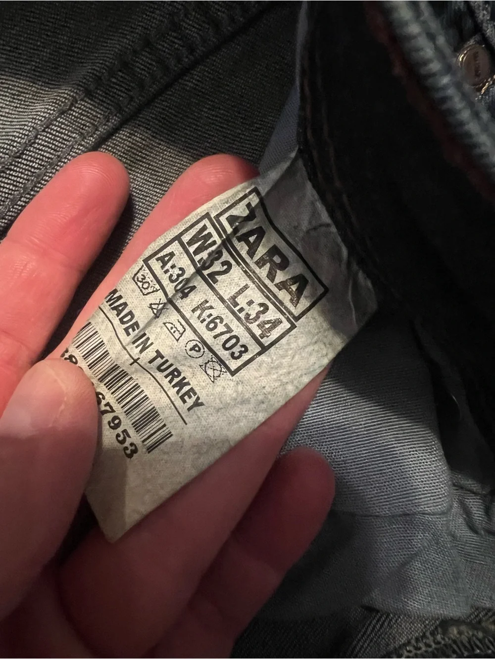 Zara slim fit